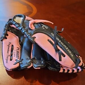 Rawlings 9" PL90BP Youth Black Pink Glove, RHT